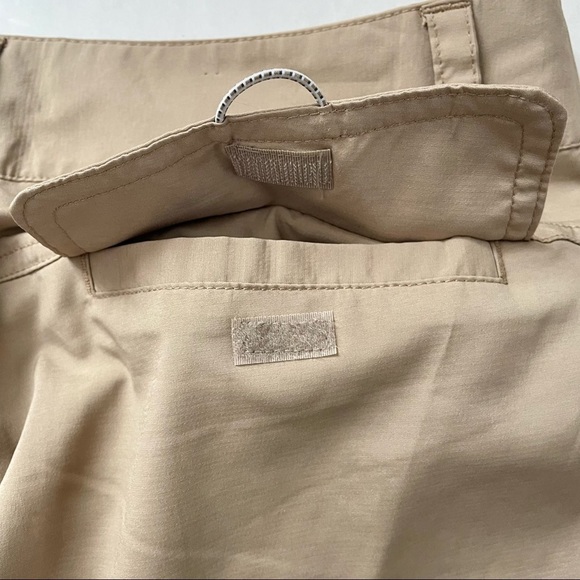 Columbia Omni-Shield Capri Shorts Tan 8 - Picture 9 of 12
